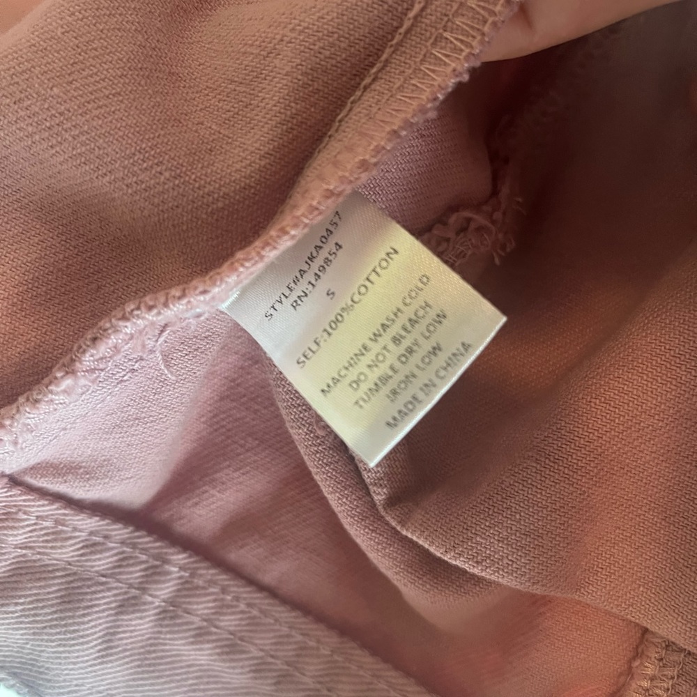 Pink denim jacket - Picture 6 of 6